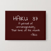 HAIKU 37 BUTTON (Vorderseite)