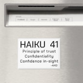 HAIKU 41 MAGNET (In Situ (Geschirrspüler))