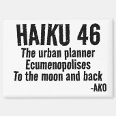 HAIKU 46 MAGNET (Vorderseite)