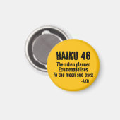 HAIKU 46 MAGNET (Vorderseite/Rückseite)