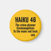 HAIKU 46 MAGNET (Vorne)