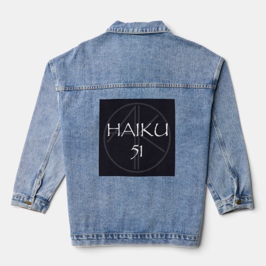 HAIKU 51 DENIM JACKET JEANSJACKE (Rückseite)