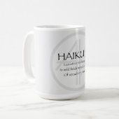 HAIKU 52 KAFFEETASSE (Vorderseite Links)