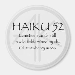 HAIKU 52 MAGNET