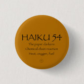 HAIKU 54 BUTTON (Vorderseite)
