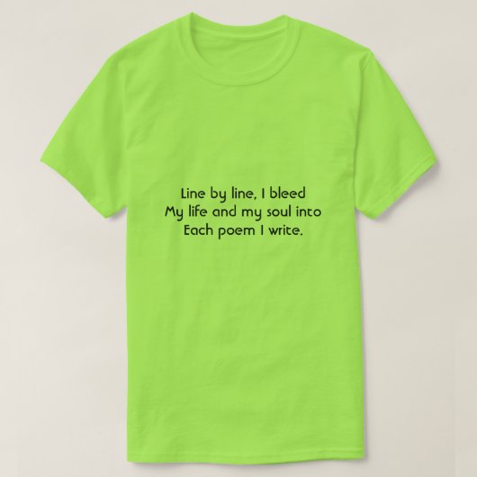 "Haiku 68" T - Shirt (Design vorne)