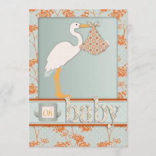 Haiku-Baby-Einladungs-Karte Einladung