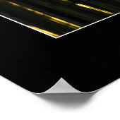 HAIKU Bamboobäume Poster (Ecke)