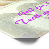 Haiku des Hamsters 1 Poster (Ecke)