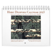 Haiku Diaspora-Kalender 2023 Kalender (Titelbild)