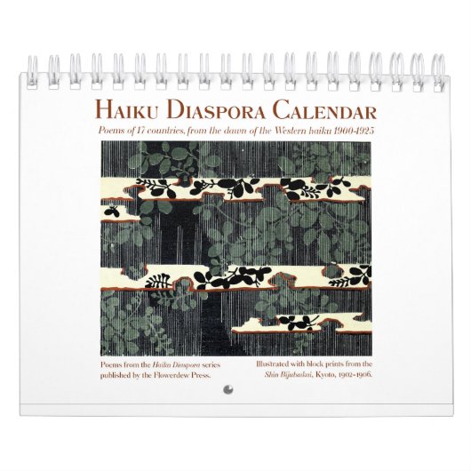 Haiku Diaspora-Kalender 2024 Kalender (Titelbild)