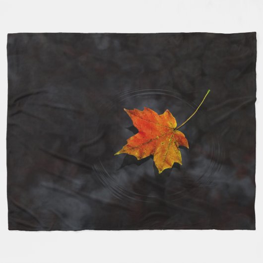 Haiku Fleecedecke (Vorderseite (Horizontal))