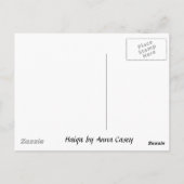 Haiku - Froschfest Postkarte (Rückseite)