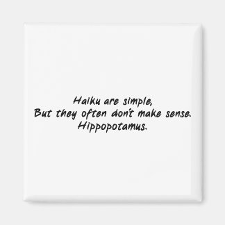 Haiku ist einfach magnet