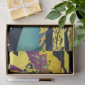 Haiku Japanisches Gedicht Farbiges Muster Seidenpapier (Geschenk)