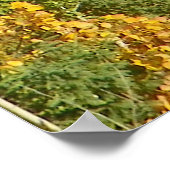 Haiku Nature's Tapestry Fotografy Poster (Ecke)