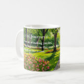 Haiku Poem - Joyful Journeys Poodle Tasse (Vorderseite Links)