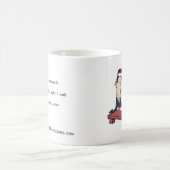 Haiku-Tasse - Konflikt-Arbeit Kaffeetasse (Mittel)
