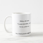 Haiku-Tasse - Konflikt-Arbeit Kaffeetasse (Links)