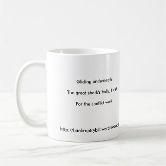 Haiku-Tasse - Konflikt-Arbeit Kaffeetasse