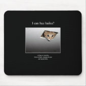 Haikukatze 18 mousepad (Vorne)