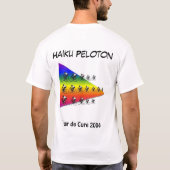 Haikupeloton-radfahrenteam-Shirt T-Shirt (Rückseite)