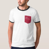 Hail Academia Ringer T-Shirt (Vorderseite)