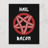 Hail Bacon Postkarte (Vorderseite)