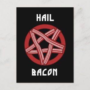 Hail Bacon Postkarte
