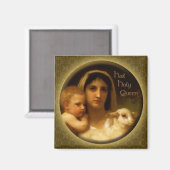 Hail Holy Queen Magnet (Vorderseite/Rückseite)