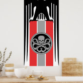Hail Hydra Tapestry Poster (Küche)