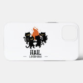 Hail Lucipurr Case-Mate iPhone Hülle (Rückseite (Horizontal))