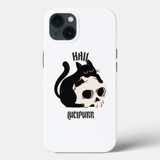 Hail Lucipurr Case-Mate iPhone Hülle (Rückseite)