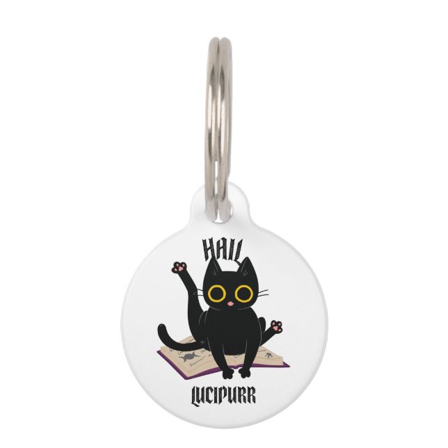 Hail Lucipurr Haustiermarke (Vorderseite)