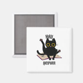 Hail Lucipurr Magnet (Vorderseite/Rückseite)