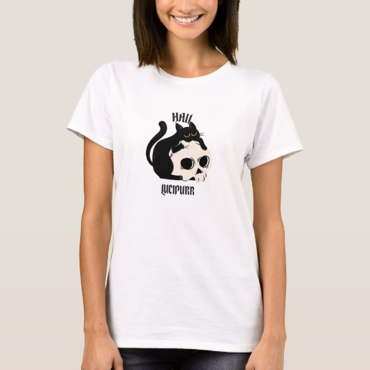 Hail Lucipurr T-Shirt (Vorderseite)
