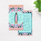 Hail Mary Gebet Katholische Kinder Heilige Karte (Schreibtisch)