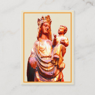 Hail Mary Gebet Visitenkarte