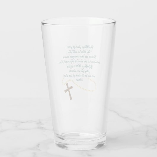 Hail Mary Glas (Rückseite)