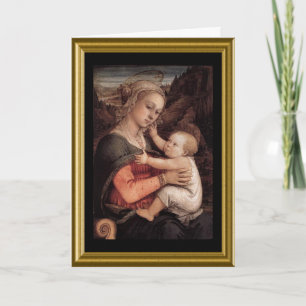 Hail Mary in Italian Feiertagskarte