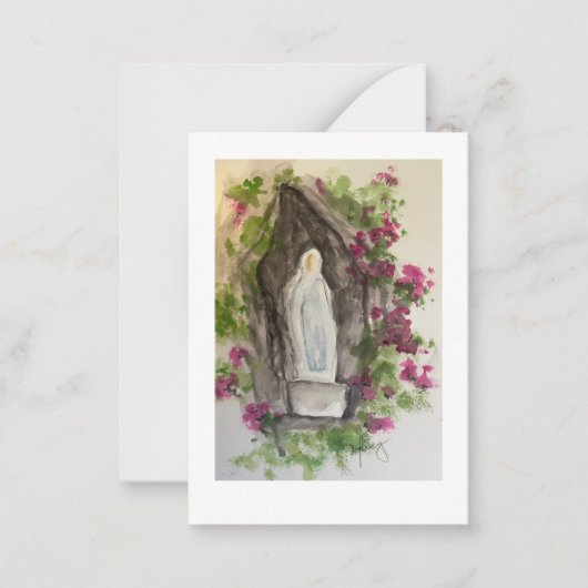 Hail Mary Note Card Mitteilungskarte (Vorderseite)