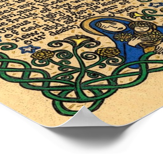 Hail Mary Poster (Ecke)