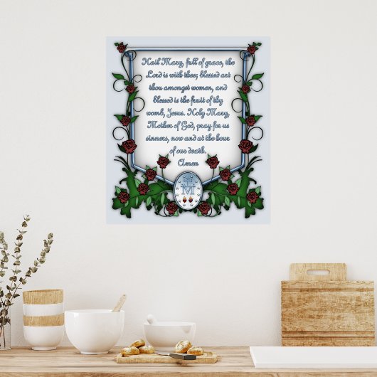 Hail Mary Poster (Küche)