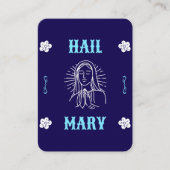 Hail Mary Praetkarte - Moderne Sprache Platzkarte (Vorderseite)