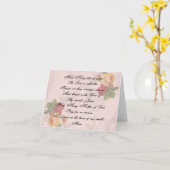 Hail Mary Prayer Karte (Gelbe Blume)