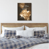 Hail Mary Prayer Leinwanddruck (Insitu (Schlafzimmer))