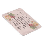 Hail Mary Prayer Magnet (Rechte Seite)