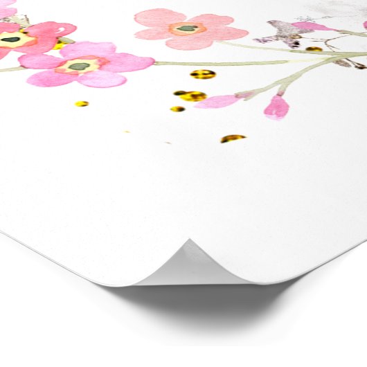 Hail Mary prayer Poster (Ecke)