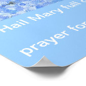 Hail Mary Prayer - Poster (Ecke)