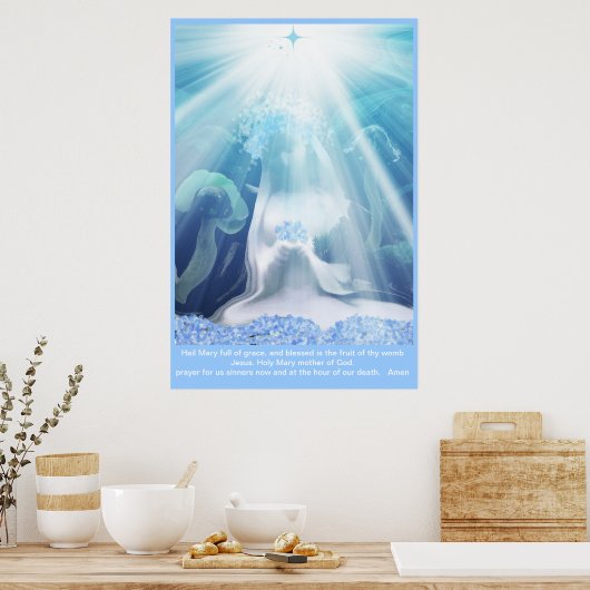 Hail Mary Prayer - Poster (Küche)